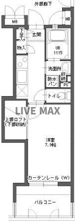 アクタス博多Ⅴタワーの物件間取画像