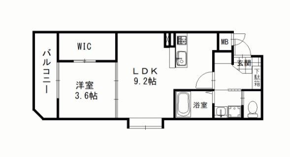 ラ・ピスタの物件間取画像