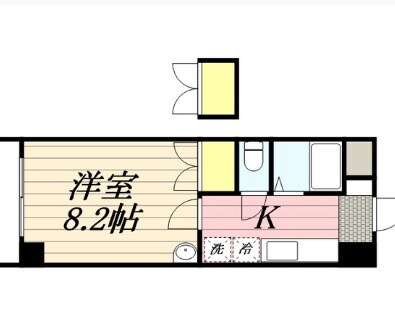 ロイヤル天神南の物件間取画像