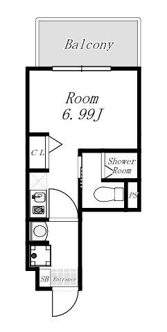 MODERN PALAZZO 天神東NEUROの物件間取画像