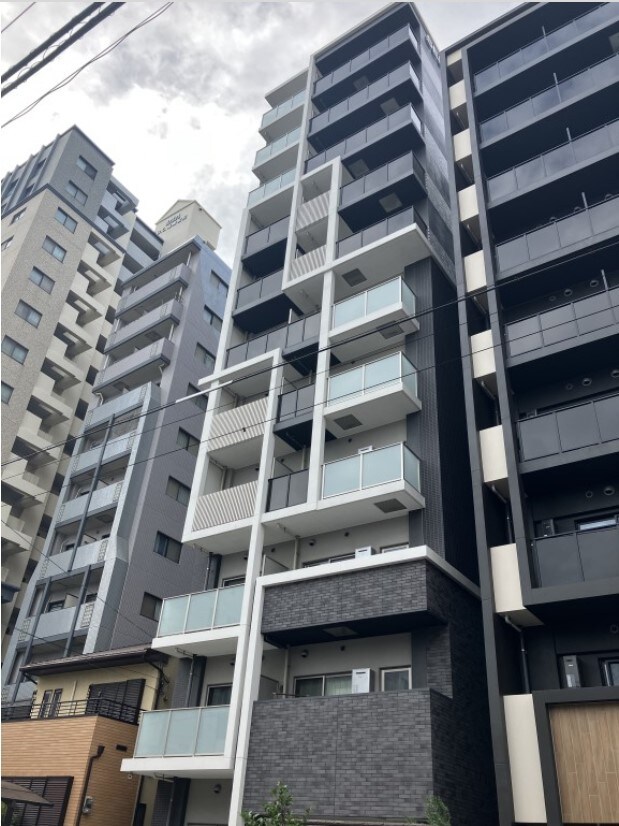 ピタゴラ箱崎の物件外観写真