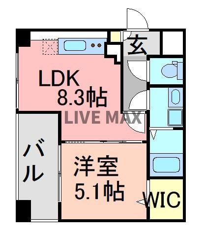 エルヴィータ駅南の物件間取画像