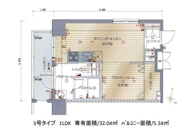 レジデンシャルヒルズヴィラスタイルの物件間取画像