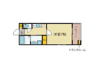 サヴォイテンジンスクワイヤーの物件間取画像