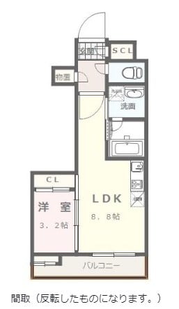 ヴィラージュ大濠の物件間取画像