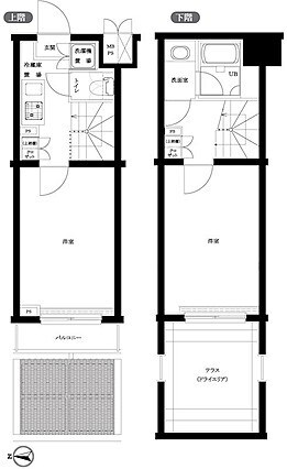 ルーブル早稲田六番館の物件間取画像