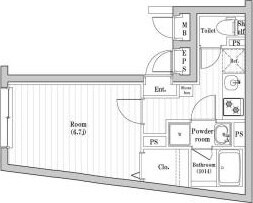 蒲田駅 徒歩7分 1階の物件間取画像