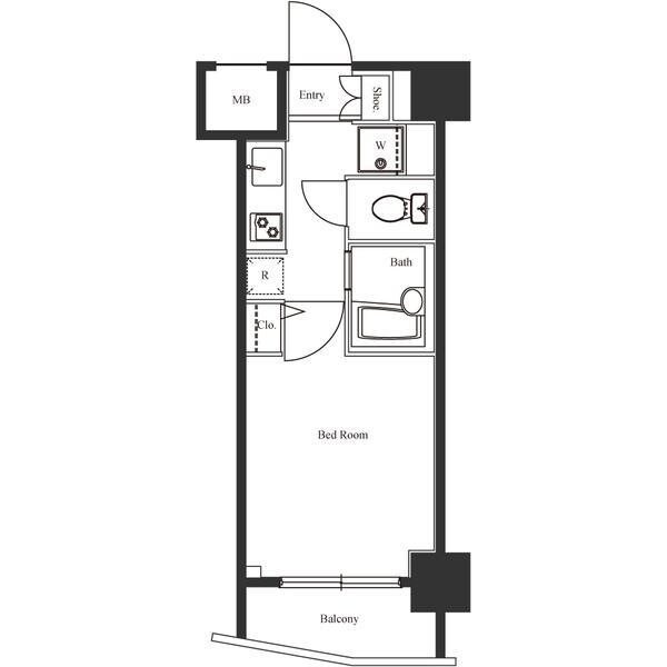 SQUARE渋谷の物件間取画像