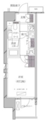 田町駅 徒歩12分 2階の物件間取画像