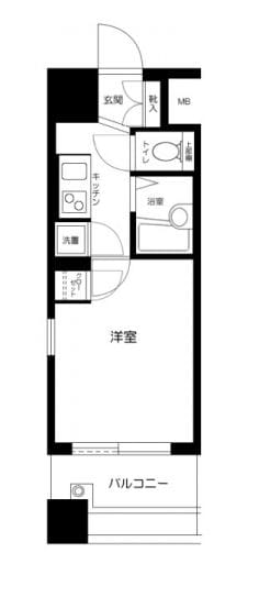 護国寺駅 徒歩5分 2階の物件間取画像