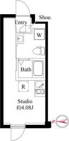ファーヴァル代々木上原の物件間取画像