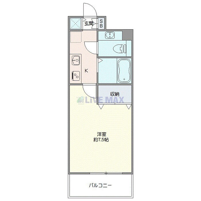 メゾン・ド・ヴィレ渋谷の物件間取画像