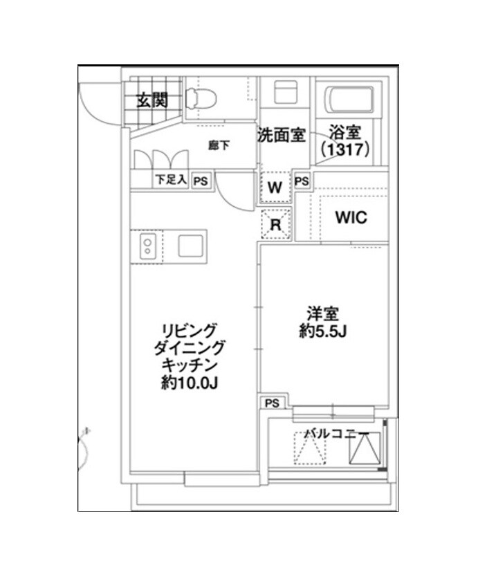 代々木駅 徒歩5分 3階の物件間取画像