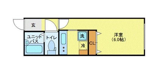 MODULOR赤坂の物件間取画像