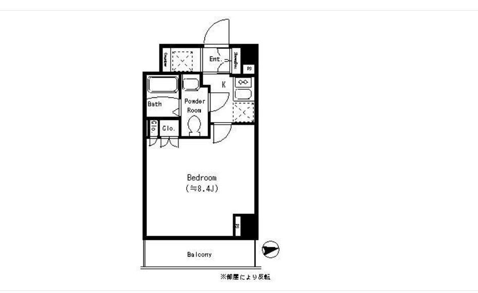 パークキューブ四谷三丁目の物件間取画像