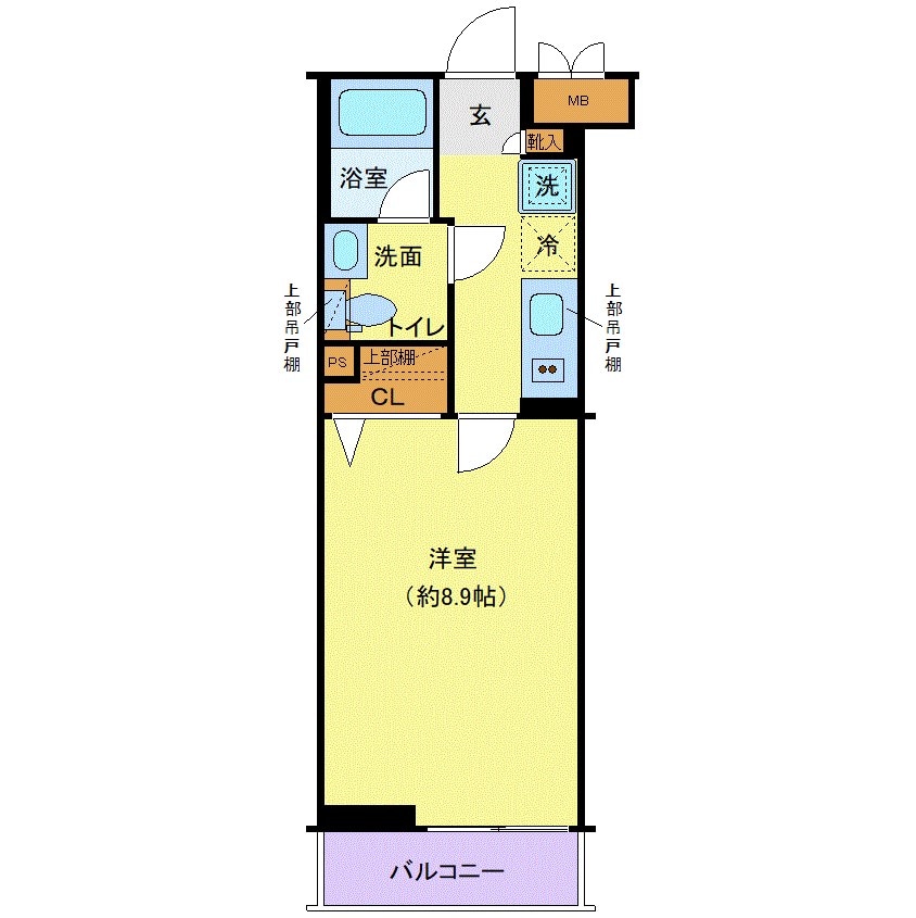 RELUXIA世田谷用賀の物件間取画像