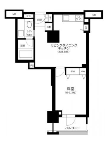 レグノ・セレーノの物件間取画像