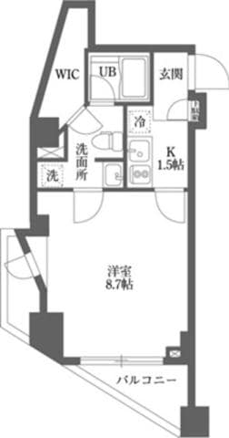 ムーブメンツ西早稲田の物件間取画像