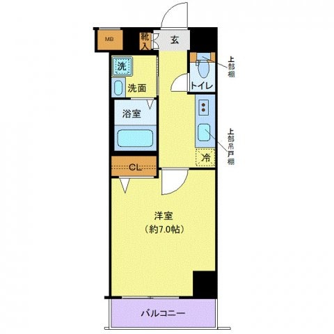 クレヴィスタ板橋本町の物件間取画像