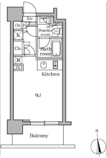 三軒茶屋駅 徒歩1分 5階の物件間取画像