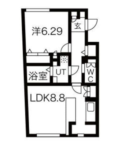 ＰＡＳＥＯ四谷三丁目の物件間取画像