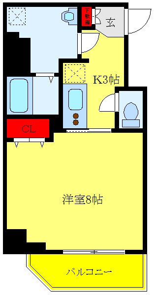 王子神谷駅 徒歩7分 2階の物件間取画像