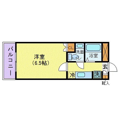 ラ・シード国分寺の物件間取画像