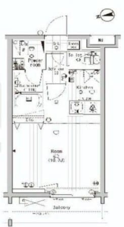 東新宿駅 徒歩1分 2階の物件間取画像