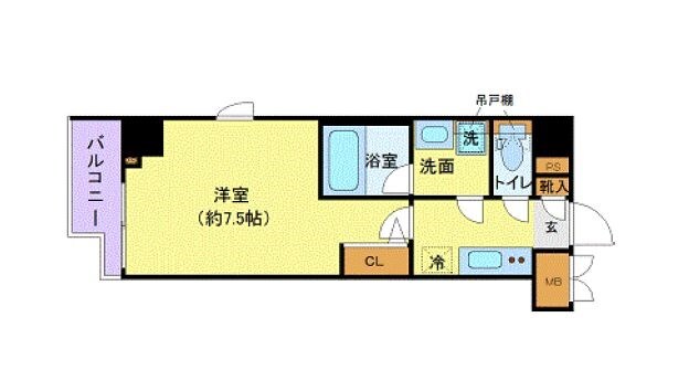 フェニックス市谷本村町の物件間取画像