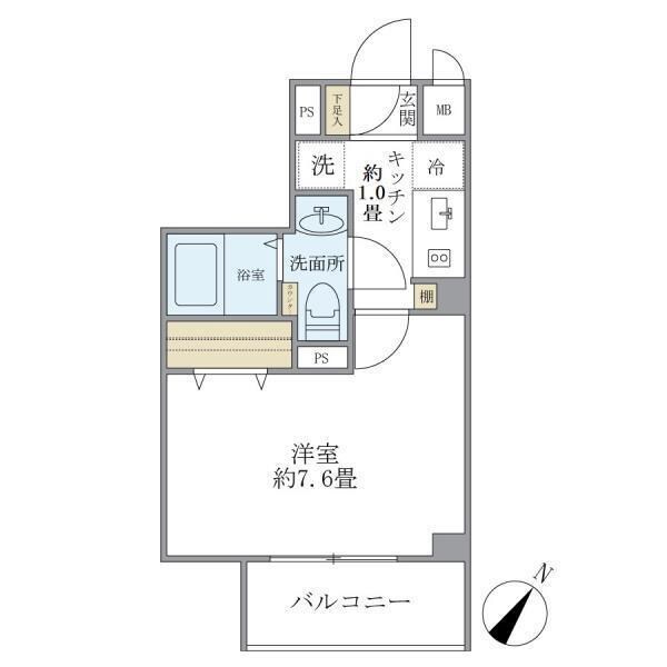 初台駅 徒歩2分 2階の物件間取画像