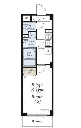リブリ・GLANZの物件間取画像