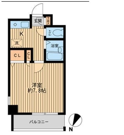 プライムアーバン新宿落合の物件間取画像