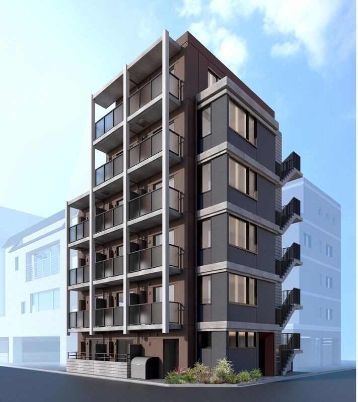 グローリオシェルト新宿山吹町の物件外観写真