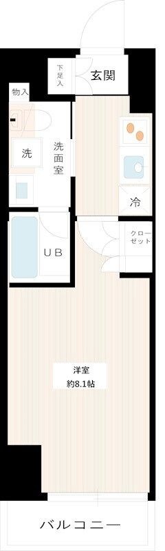 梅屋敷駅 徒歩10分 2階の物件間取画像