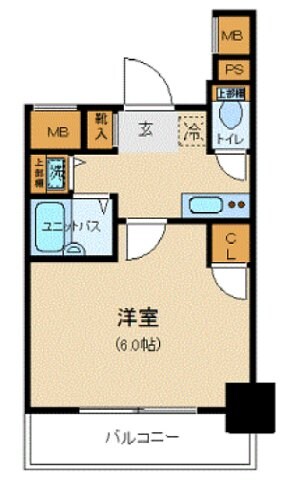 アーバイル新日本橋の物件間取画像