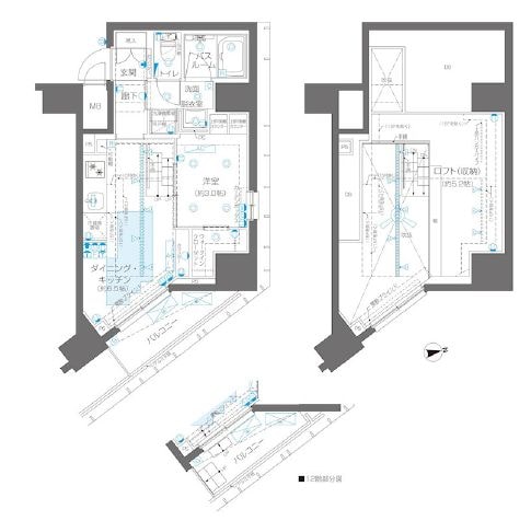 ZOOM新宿御苑前の物件間取画像