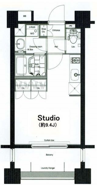 赤羽橋駅 徒歩4分 5階の物件間取画像