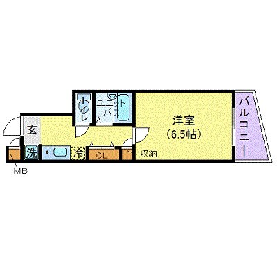 ロアール早稲田大学前の物件間取画像