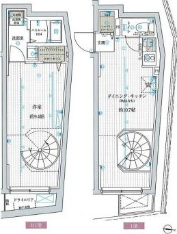 渋谷駅 徒歩10分 1階の物件間取画像