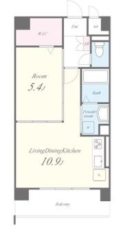 ふじみランドの物件間取画像