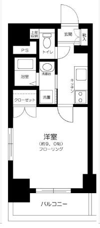 フレールK&Yの物件間取画像