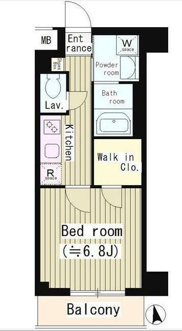 大森駅 徒歩6分 2階の物件間取画像