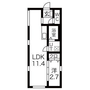 三ノ輪橋駅 徒歩7分 1階の物件間取画像