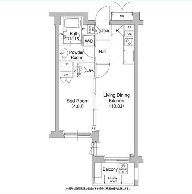原宿駅 徒歩4分 4階の物件間取画像