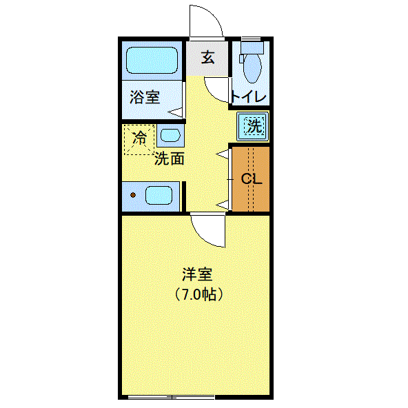 ヴィレッタ花園の物件間取画像