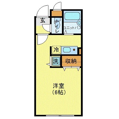 MODULOR武蔵野中町の物件間取画像