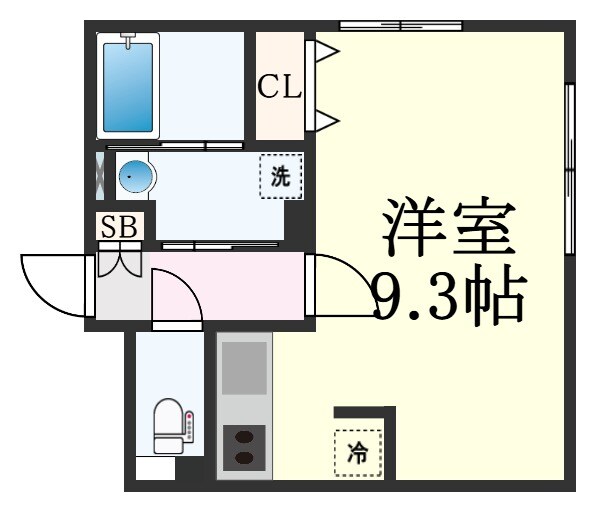 PASEO笹塚Ⅱの物件間取画像