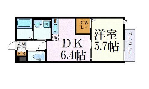 Buena casa 西千葉の物件間取画像