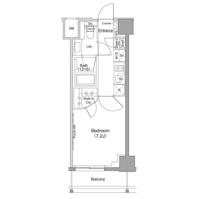 三軒茶屋駅 徒歩8分 2階の物件間取画像