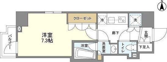 コンフォリア桜上水の物件間取画像